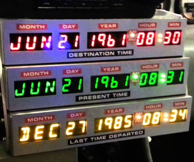 DeLorean Time Circuits