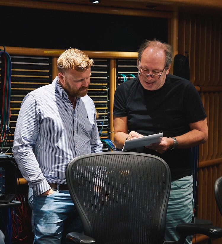 Paul with Hans Zimmer