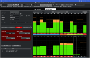 Nuendo Live 3 Recording Master Screen