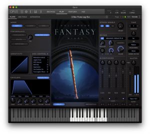 East West Hollywood Fantasy Orchestra Woodwinds: Flutes Soft