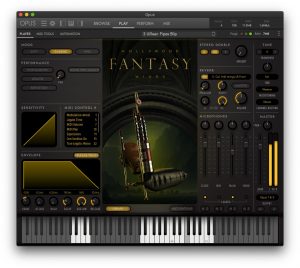 East West Hollywood Fantasy Orchestra Woodwinds: Uilleann Pipes Classic