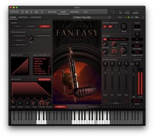 East West Hollywood Fantasy Orchestra Woodwinds: Uilleann Pipes Epic