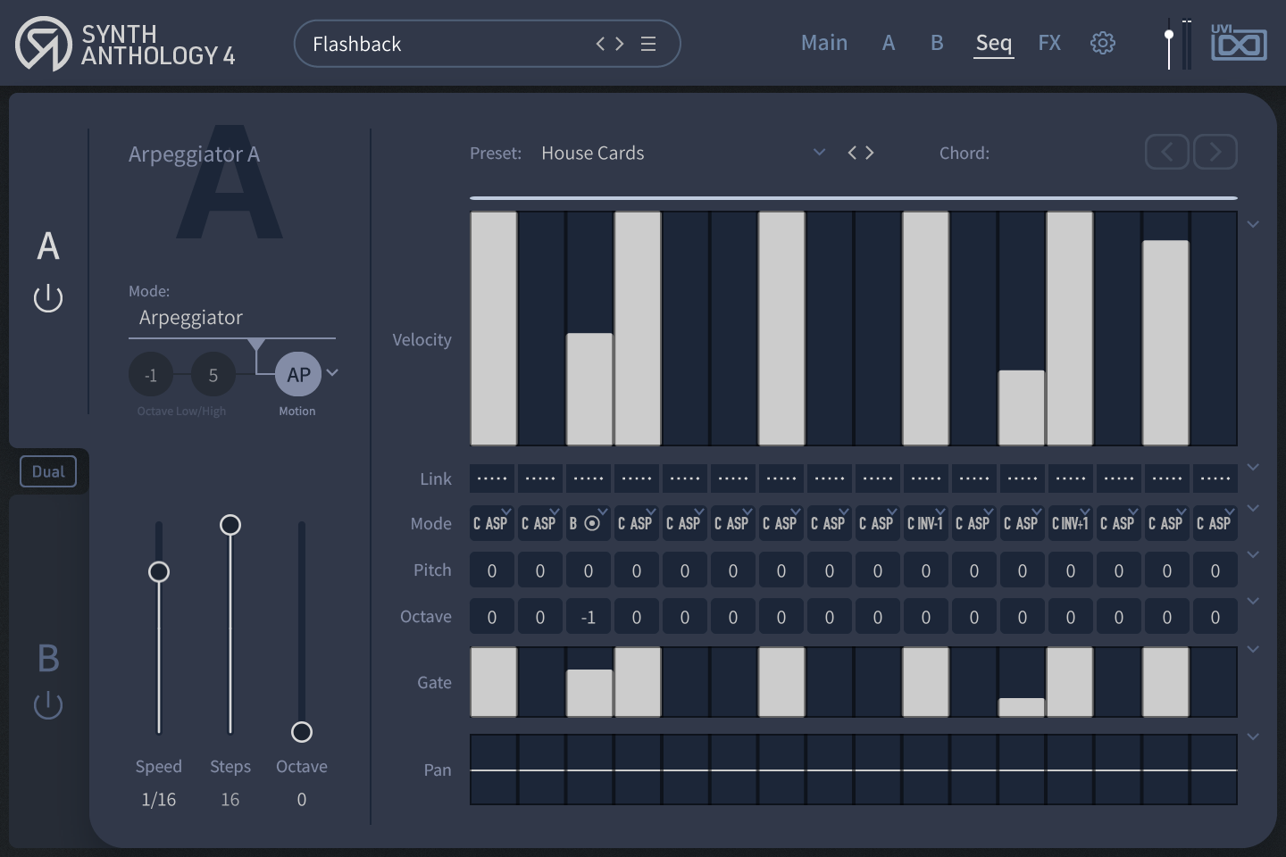 UVI Synth Anthology 4 Sequencer A