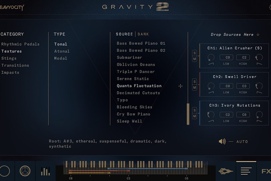 Heavyocity Gravity 2 - Browser