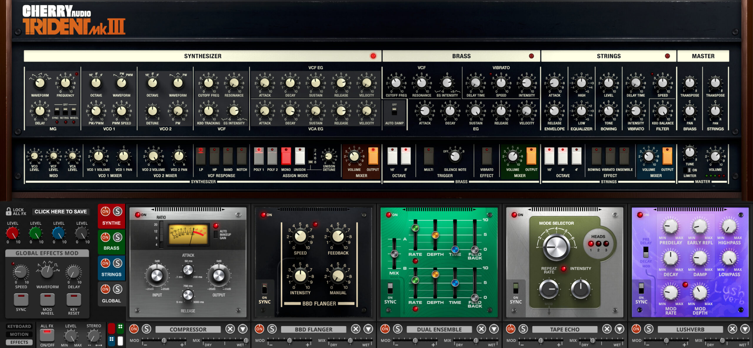 Cherry Audio - Trident MKIII - Effects 3