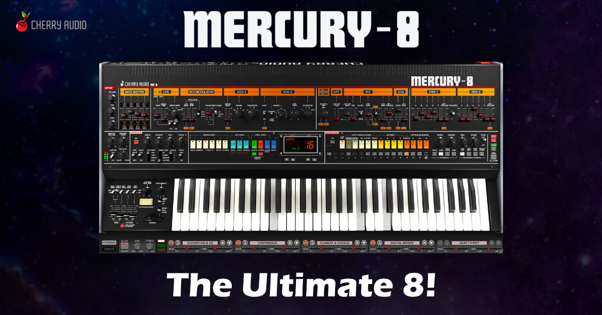 Cherry Audio - Mercury 8 Featured