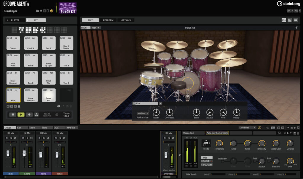 Steinberg Absolute 7 - Groove Agent 6
