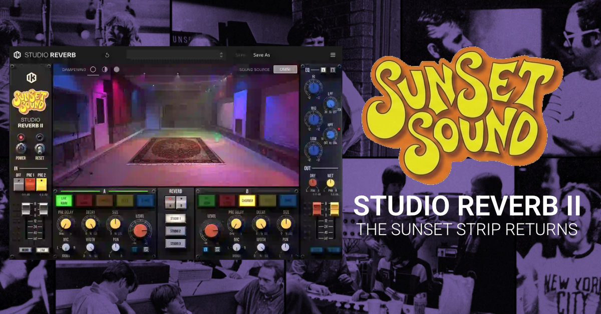 IK Sunset Sound Reverb II - Featured