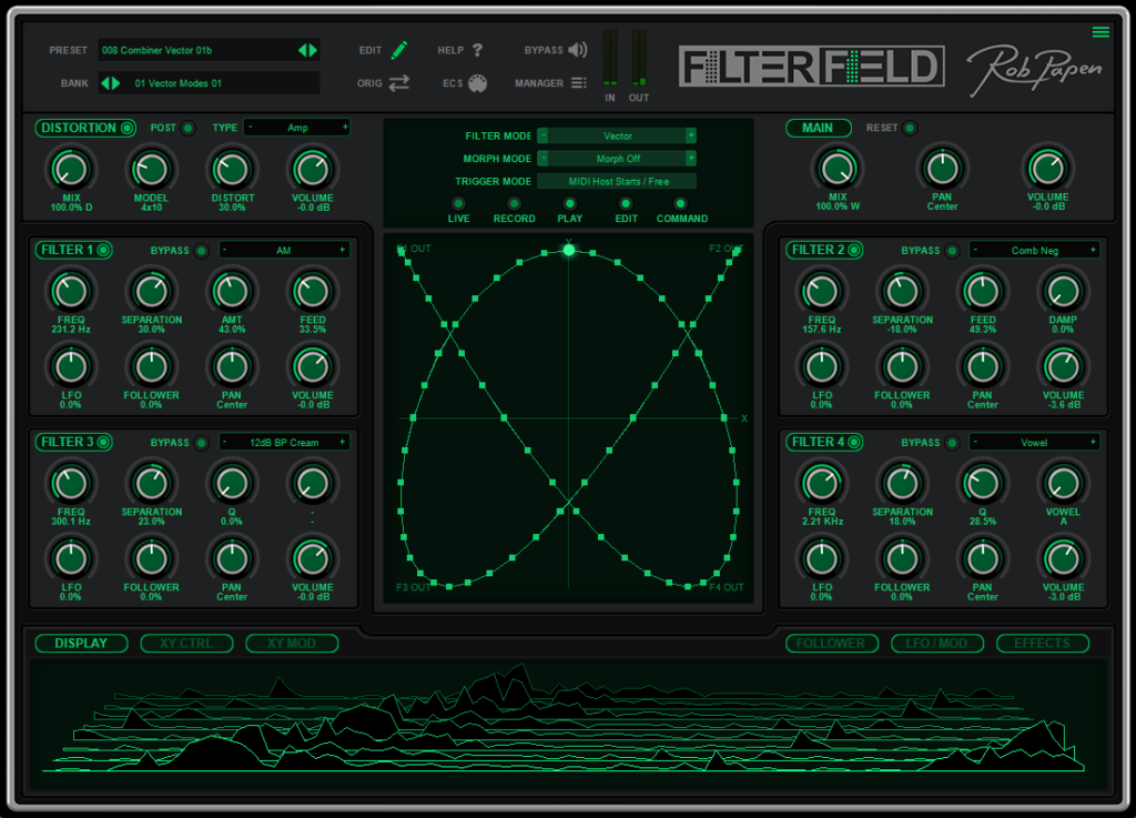 Rob Papen- eXplorer 11 - Filter Field
