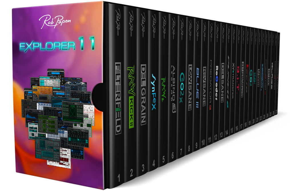 Rob Papen- eXplorer 11 - Lineup