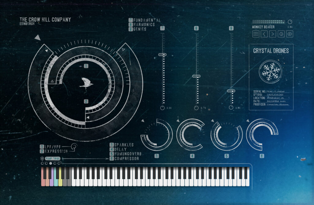 The Crow Hill Company - Crystal Pads - GUI