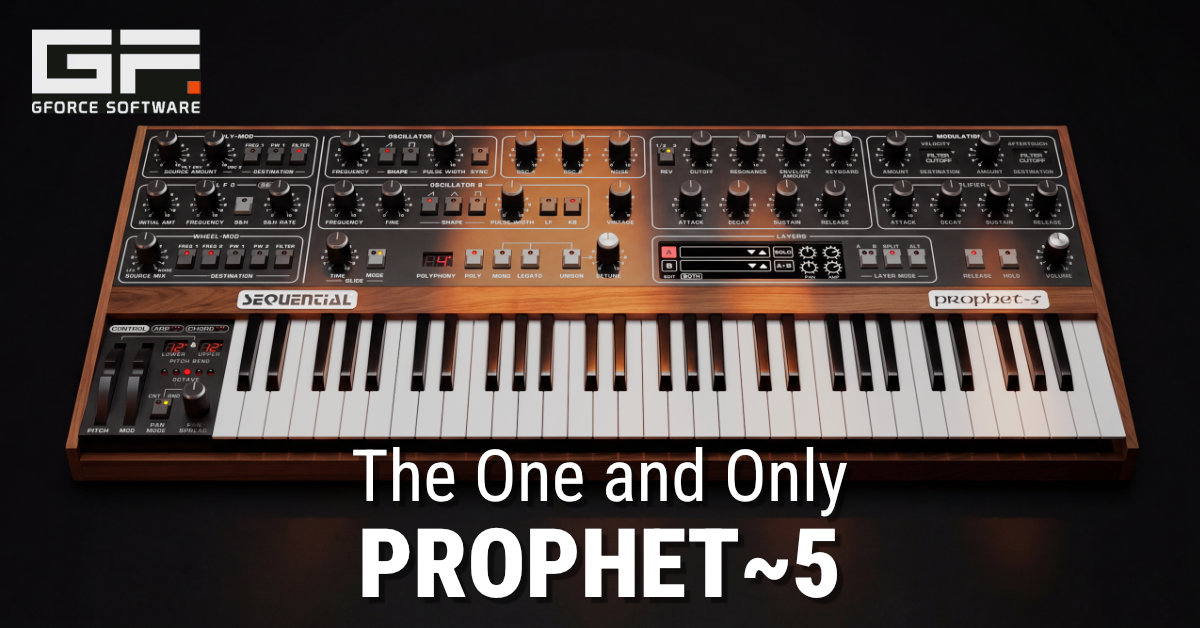 GForce Prophet-5 - Featured