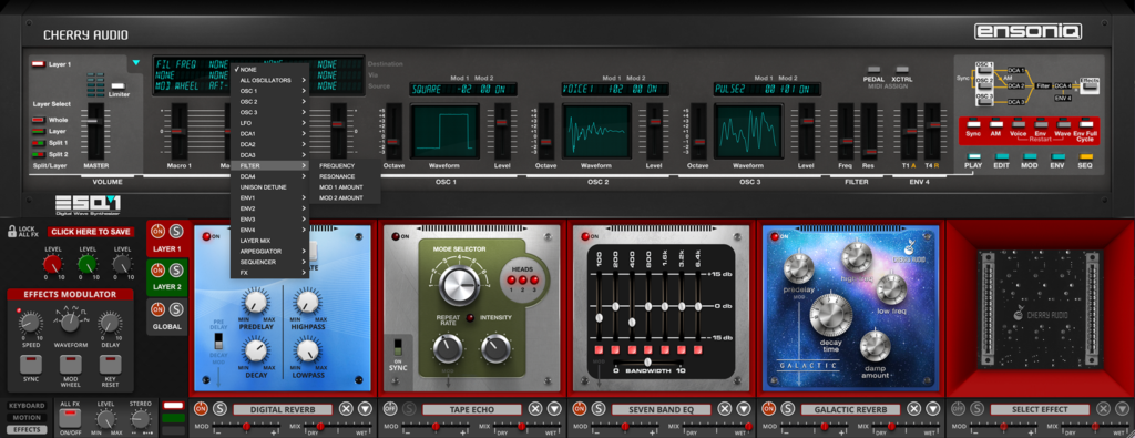Cherry Audio - ESQ-1 - FX