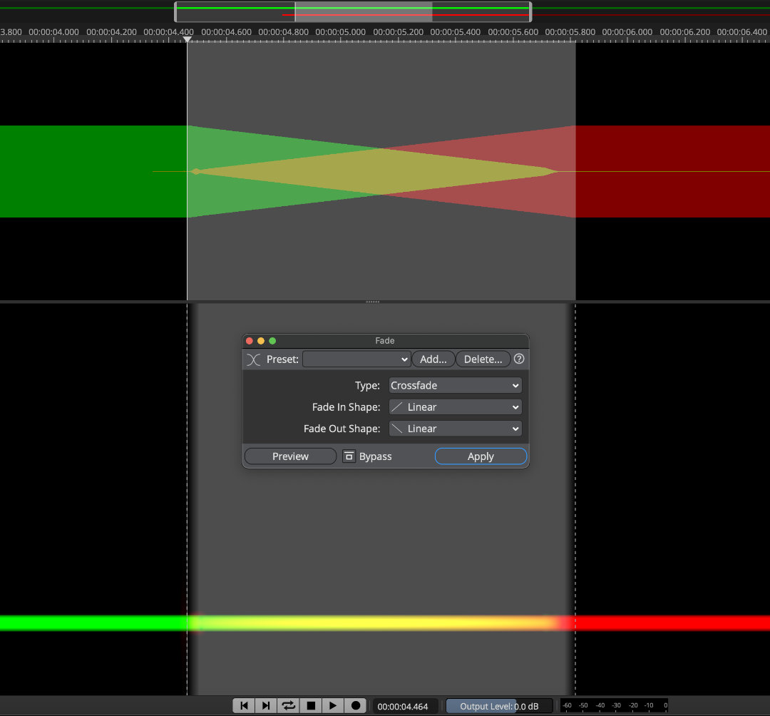 SpectralLayers 13 - Dynamic Fades