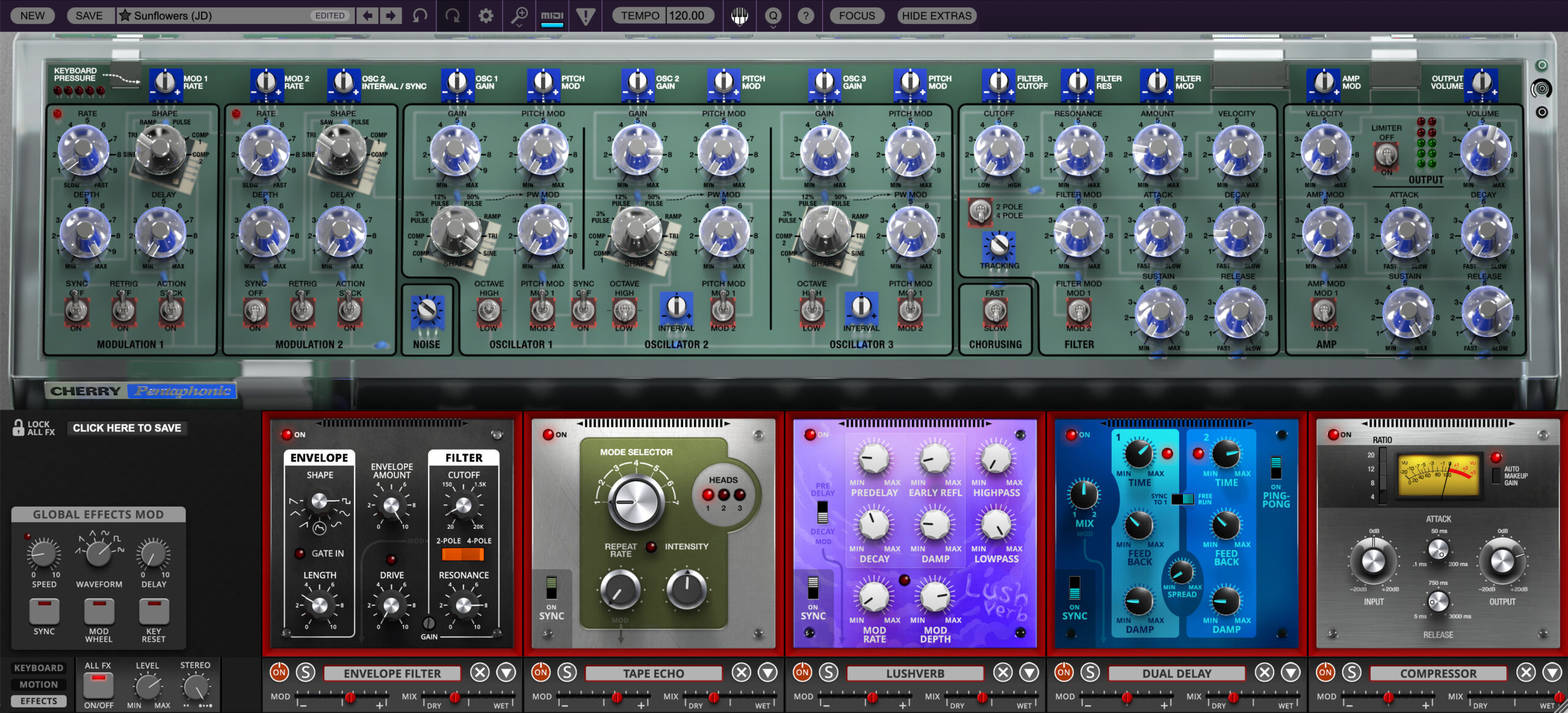 Cherry Audio - Pentaphonic- Effects